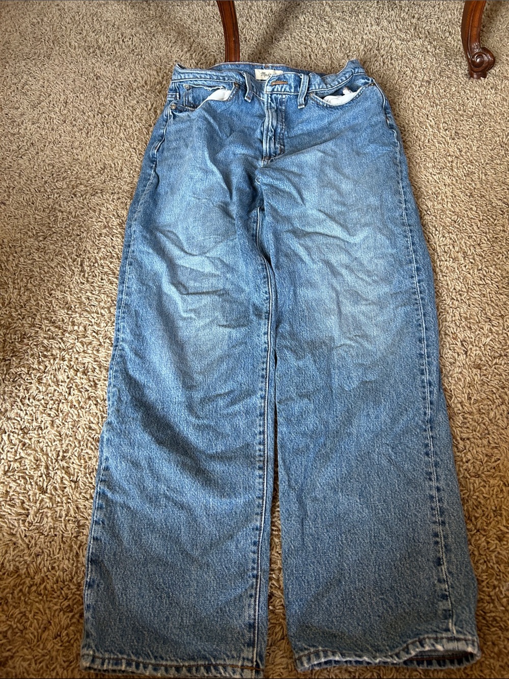 The Perfect Vintage Straight Jean- Madewell